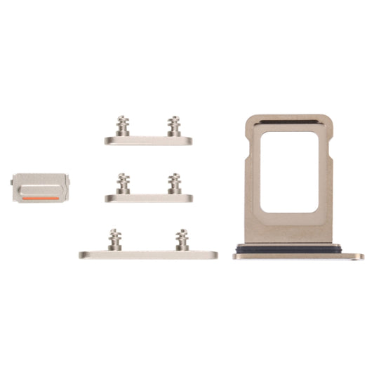SIM Card Tray + SIM Card Tray + Side Keys for iPhone 14 Pro, For iPhone 14 Pro