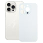 For iPhone 15 Pro Easy Replacement Big Camera Hole Glass Back Battery Cover
