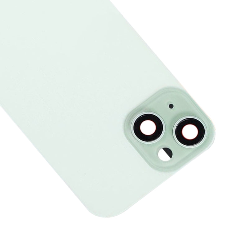 For iPhone 15 Glass Battery Back Cover with Flash Bracket + Wireless Charging Module, For iPhone 15