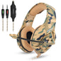 ONIKUMA K1-B Deep Bass Noise Canceling Camouflage Gaming Headphone with Microphone