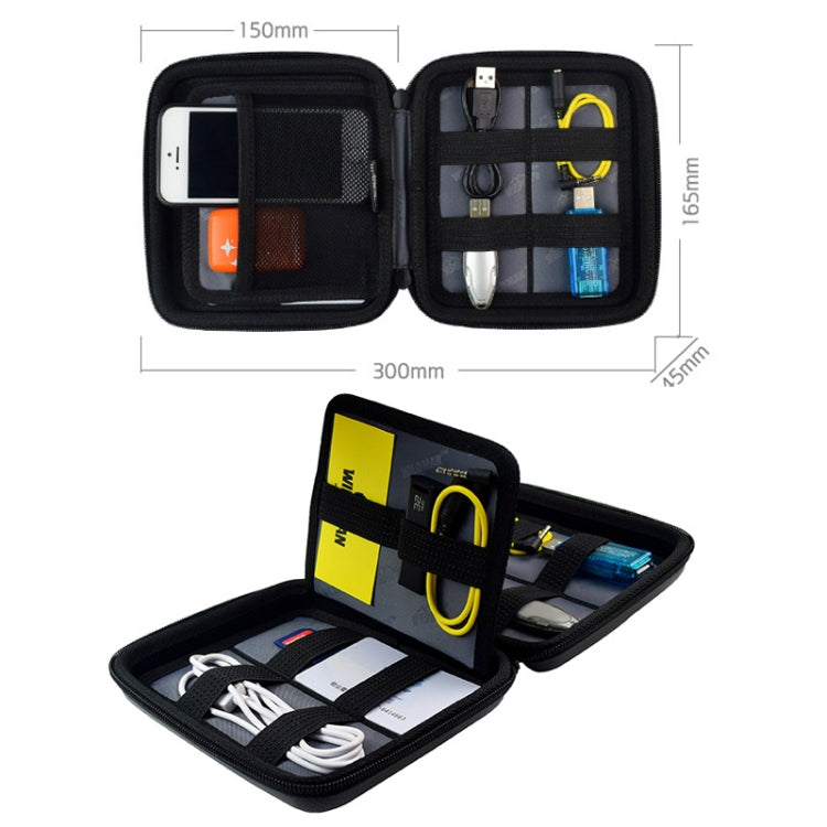 ps5 Multi-function Waterproof Digital Electronic Data Cable Hard Drive Protective Bag Storage Box