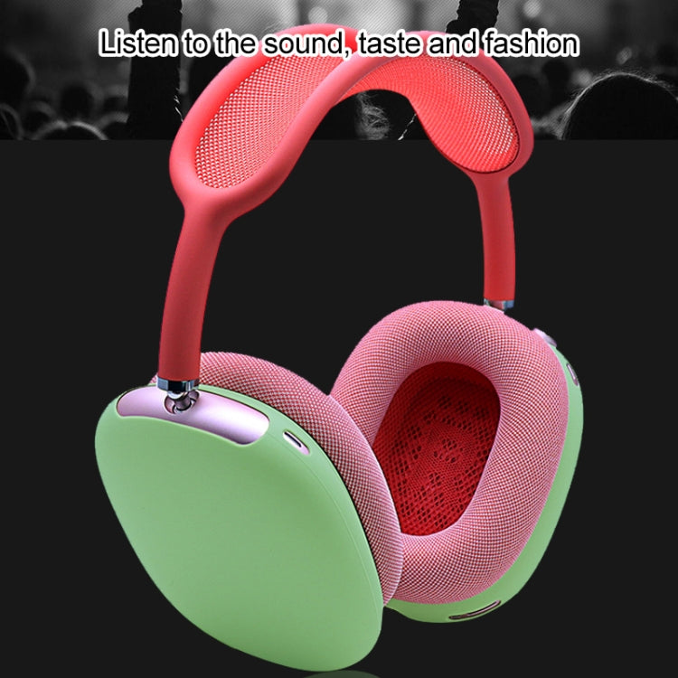 A Pair Full Coverage Anti-scratch Silicone Headphone Protective Case for AirPods Max / Max 2