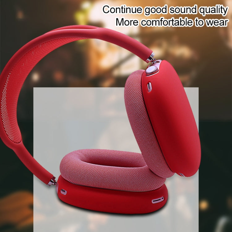 A Pair Full Coverage Anti-scratch Silicone Headphone Protective Case for AirPods Max / Max 2