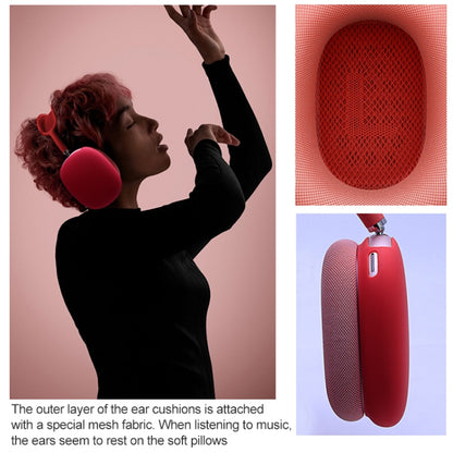 A Pair Full Coverage Anti-scratch Silicone Headphone Protective Case for AirPods Max / Max 2