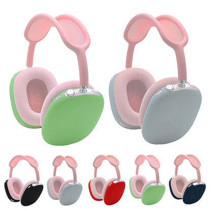 A Pair Full Coverage Anti-scratch Silicone Headphone Protective Case for AirPods Max / Max 2
