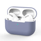 For AirPods Pro Silicone Wireless Earphone Protective Case Cover without Buckle