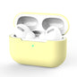 For AirPods Pro Silicone Wireless Earphone Protective Case Cover without Buckle