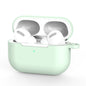 For AirPods Pro Silicone Wireless Earphone Protective Case Cover with Lanyard Hole