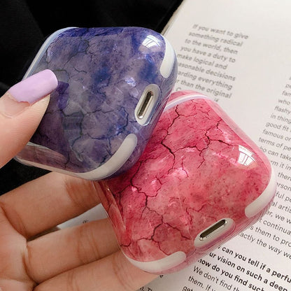 Seaweed Pattern Shockproof TPU Protective Case for Apple AirPods 1/2