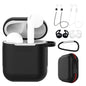 7 PCS Wireless Earphones Shockproof Silicone Protective Case for Apple AirPods 1 / 2