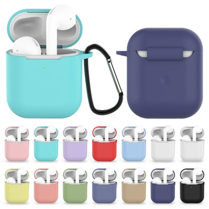 Wireless Earphones Shockproof Silicone Protective Case for Apple AirPods 1 / 2