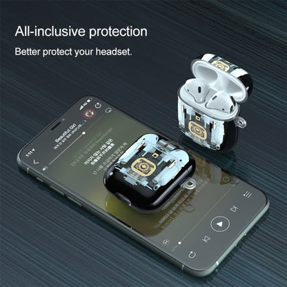 For AirPods 1 / 2 Mechanical Structure TPU Earphone Protective Case