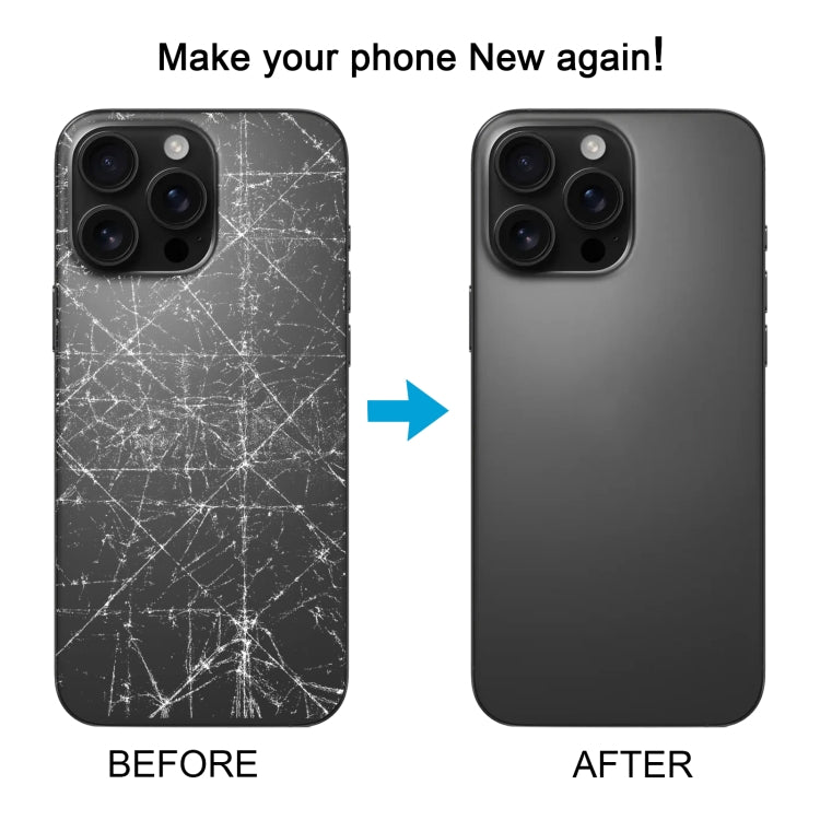 For iPhone 16 Pro Max Original Glass Battery Back Cover with Camera Lens Cover + MagSafe Magnet, For iPhone 16 Pro Max(with MagSafe)