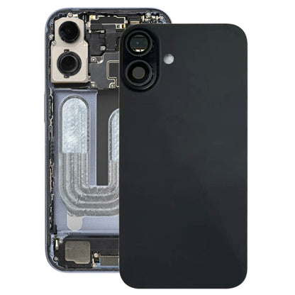 For iPhone 16 Plus Battery Back Cover with Camera Lens Cover