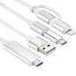 3 in 1 Micro USB & 8 Pin & Type-C to HDMI HD 1080P HDTV Adapter Cable