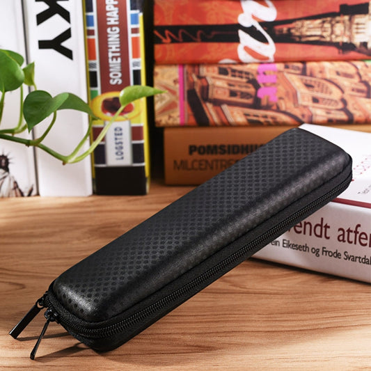 For Apple Pencil / iPad Pro Pencil Portable Anti-lost Storage Bag TouchPen Leather Zipper Protective Box