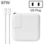 87W Type-C Power Adapter Portable Charger with 1.8m Type-C Charging Cable, US Plug, 87W US Plug