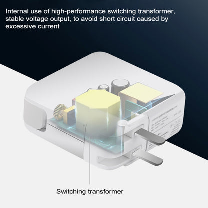 87W Type-C Power Adapter Portable Charger with 1.8m Type-C Charging Cable, US Plug, 87W US Plug