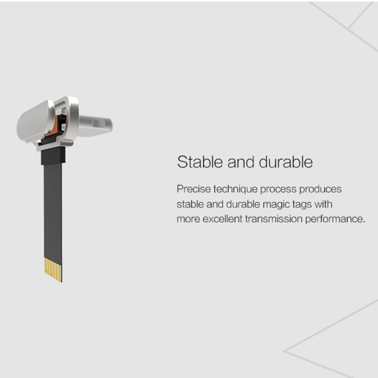 NILLKIN Magic Tag QI Standard Wireless Charging Receiver for iPhone 7 / 6s / 6 / 5S / 5, with 8 Pin Port, Length: 98mm