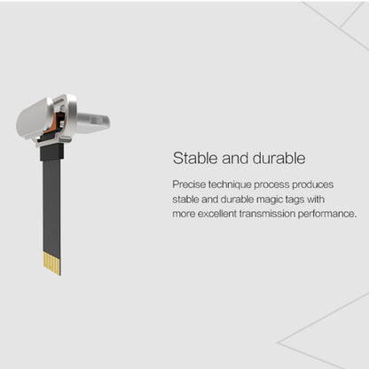 NILLKIN Magic Tag QI Standard Wireless Charging Receiver for iPhone 7 / 6s / 6 / 5S / 5, with 8 Pin Port, Length: 98mm