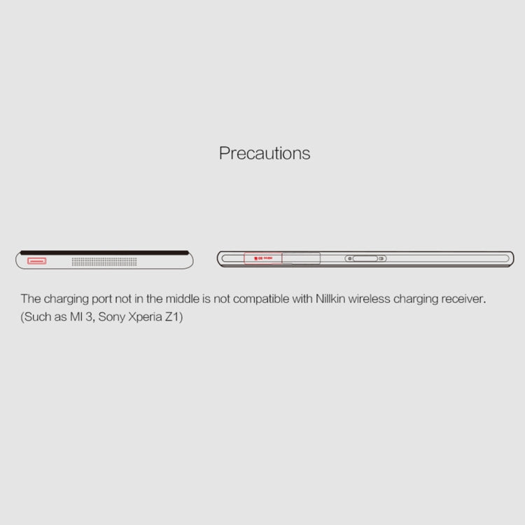 NILLKIN Magic Tag QI Standard Wireless Charging Receiver for iPhone 7 / 6s / 6 / 5S / 5, with 8 Pin Port, Length: 98mm