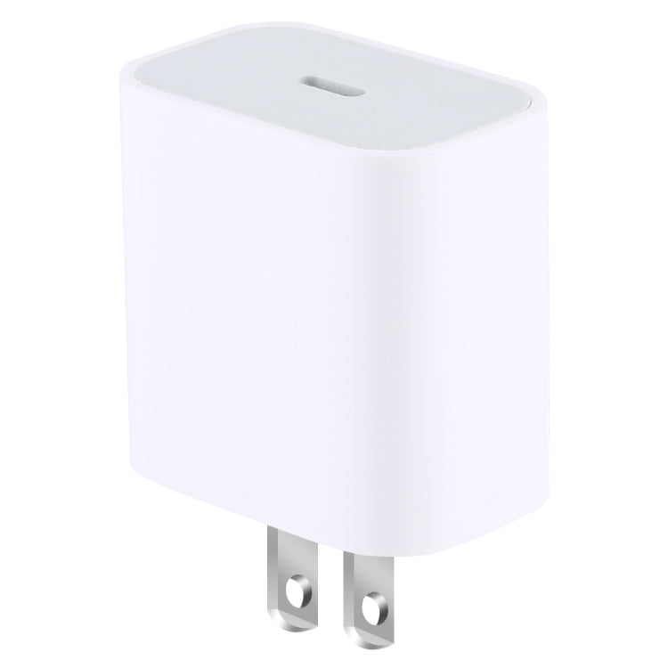 PD 20W Single USB-C / Type-C Interface Travel Charger, US Plug, 20W US Plug
