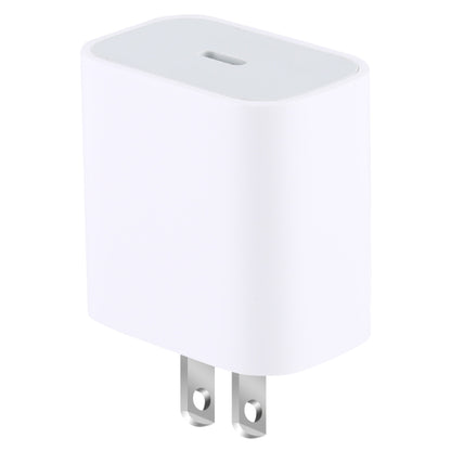 PD 20W Single USB-C / Type-C Interface Travel Charger, US Plug, 20W US Plug