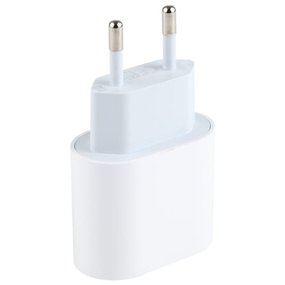 L-012 2 in 1 20W PD USB-C / Type-C Interface Travel Charger + USB-C / Type-C to 8 Pin Data Cable Set, EU Plug