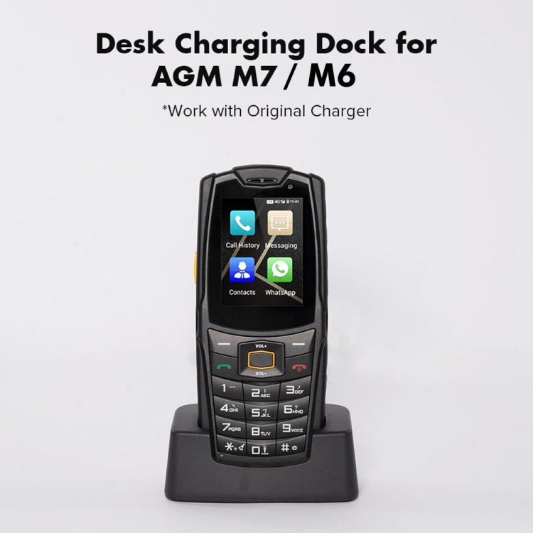 AGM DCD-M67 5V 1A USB-C / Type-C Desktop Charging Dock for AGM M6 / M7