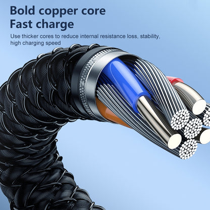 REMAX RC-140a Thor Series 65W USB-C / Type-C to USB-C / Type-C Portable Lanyard Data Cable, Cable Length: 1.2m, USB-C / Type-C to USB-C / Type-C