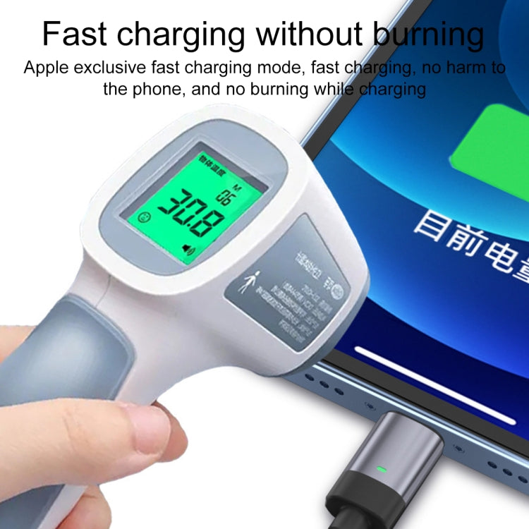 3 in 1 Fast Charging Magnetic Data Cable, Style: 1m Cable + 3 Magnetic Head