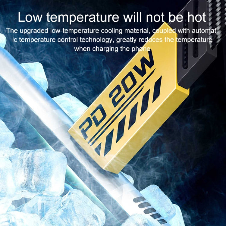 WK WDC-190a Mech Series 6A USB to USB-C/Type-C Fast Charge Data Cable, Length: 1m, USB to USB-C/Type-C