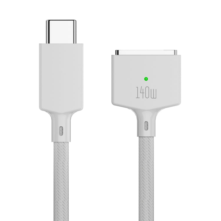 140W USB-C / Type-C to MagSafe 3 Magnetic Fast Charging Cable, Length:2m