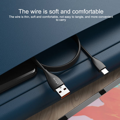 IVON CA87 USB to USB-C / Type-C TPE Fast Charge Data Cable, Cable Length: 1m, USB-C / Type-C