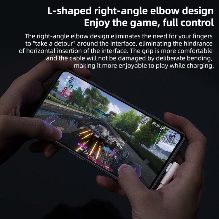 Original Xiaomi 6A USB to USB-C / Type-C 90 Degree Elbow Fast Charging Data Cable, Length: 1.5m, 6A, Length: 1.5m