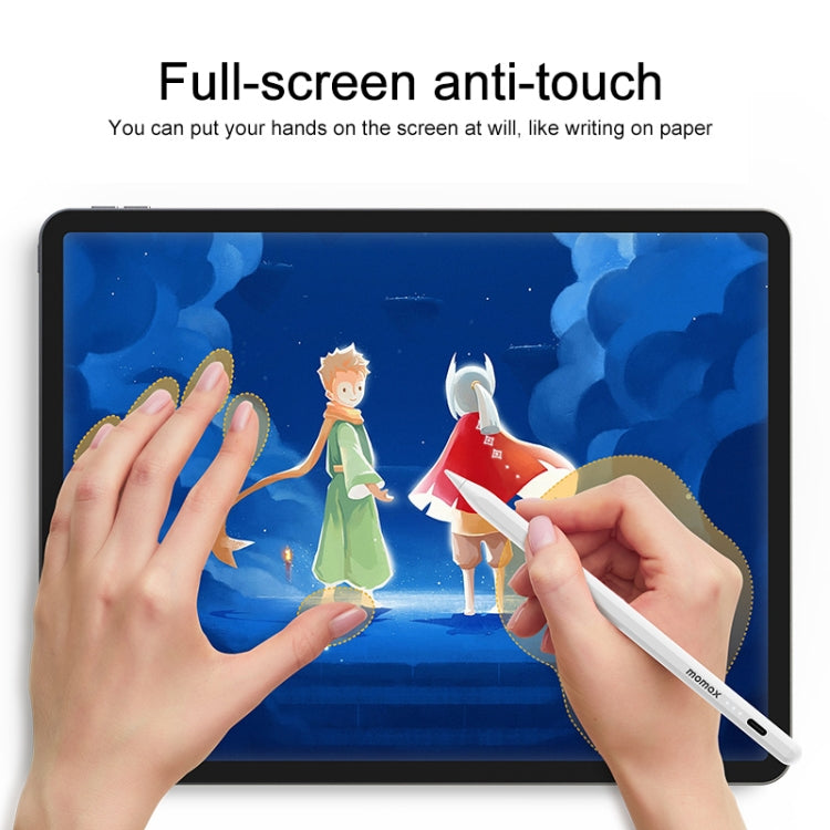 MOMAX TP8 ONE LINK Anti-mistouch Tilt Touch Capacitive Stylus Fast Charge Version For iPad