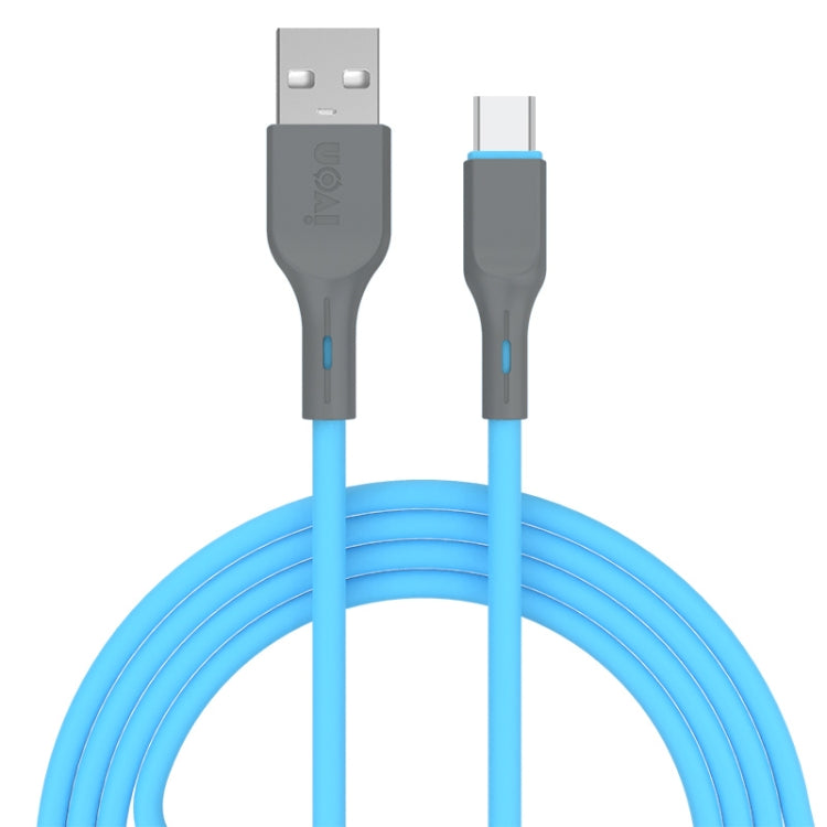 IVON CA78 2.4A Type-C / USB-C Fast Charging Data Cable, Length: 1m, Type-C
