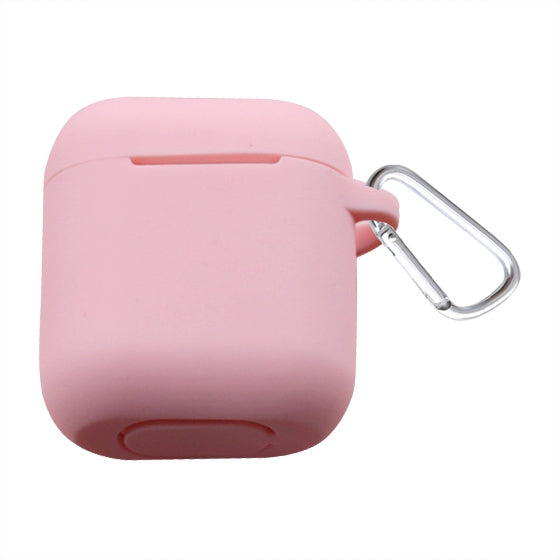 Thicken Cover Anti-drop Dust-proof Buckle Bluetooth Earphone Silicone Case for Apple Airpods