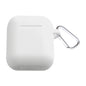 Thicken Cover Anti-drop Dust-proof Buckle Bluetooth Earphone Silicone Case for Apple Airpods