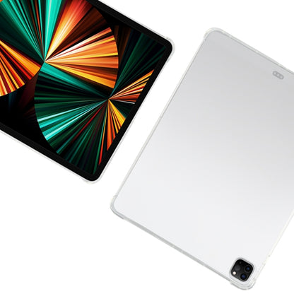 For iPad Pro 12.9 2022 / 2021 Four-corner Airbag Anti-drop Transparent Protective Tablet Case with Pen Slot, For iPad Pro 12.9 2022 / 2021