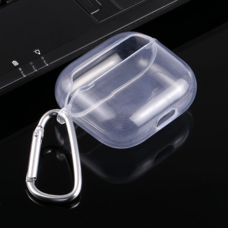 Split Transparent PC Earphone Protective Case with Hook For AirPods 3, For AirPods 3 PC with Hook