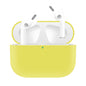 For AirPods Pro Solid Color Silicone Earphone Protective Case