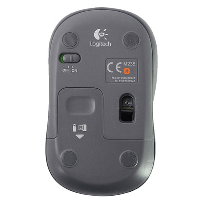 Logitech M235 1000DPI 2.4GHz Ergonomic Wireless Mouse