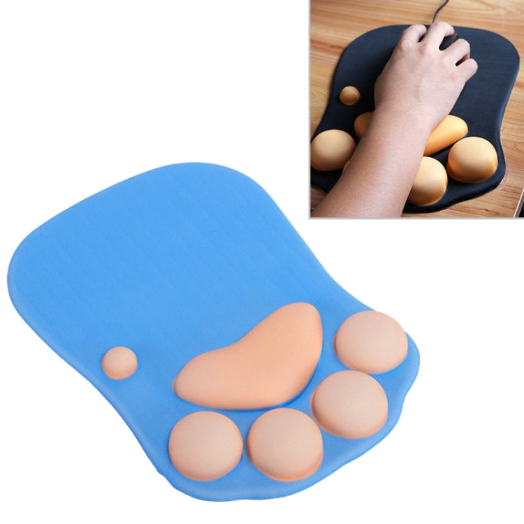 MONTIAN Cat Claw Shape Slow Soft Bracer Non-slip Silicone Mouse Pad