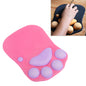 MONTIAN Cat Claw Shape Slow Soft Bracer Non-slip Silicone Mouse Pad