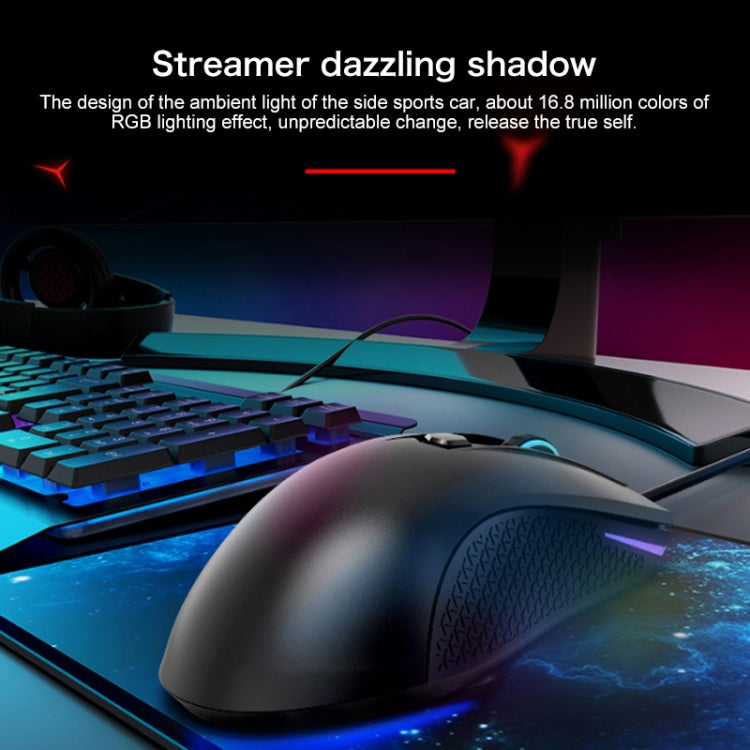 Lenovo HEADSHOT Gaming Engine Game Wired Mouse