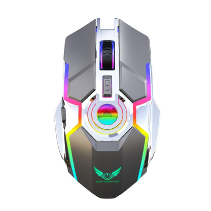 ZERODATE T30 2.4GHz 2400DPI Three-speed Adjustable RGB Backlight Wireless Optical Mouse