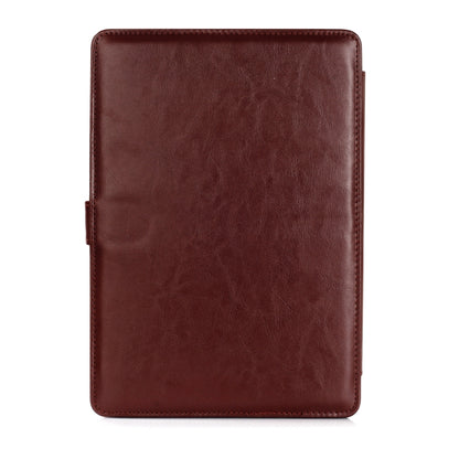 For Macbook Pro 15.4 inch Laptop Crazy Horse Texture Horizontal Flip Leather Case