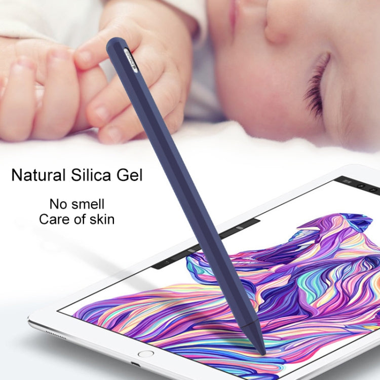 Stylus Pen Silica Gel Protective Case for Apple Pencil 2