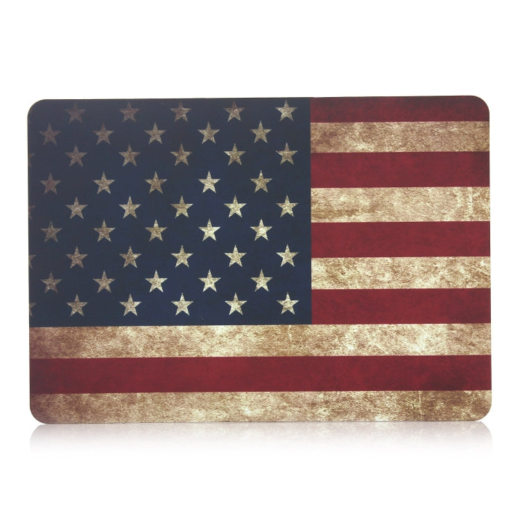 For MacBook Air 13.3 inch A1932 2018 / A2179 American Flag Laptop Water Stick Style Protective Case (2020)